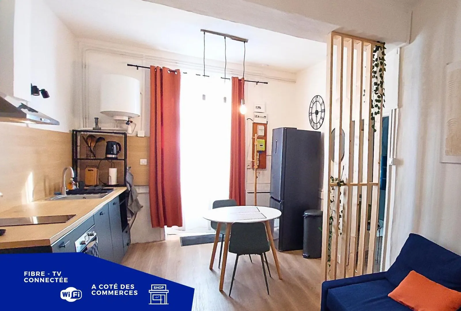 Artklein * T1 Tout Confort - Fibre -Halles Diderot location