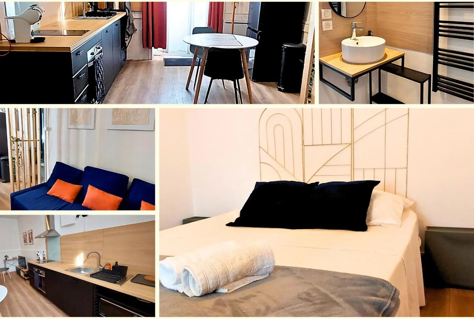 Apartment Artklein * T1 Tout Confort - Fibre -Halles Diderot Roanne France